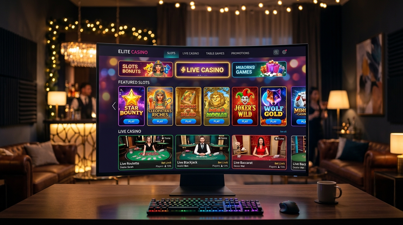 Het spelaanbod in de lobby - no accounts casino
